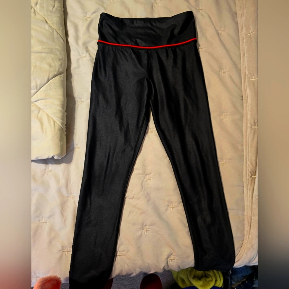 Zyia sweetheart matalics leggings